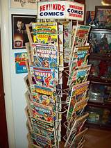 Comic Book Spinner Racks Photos