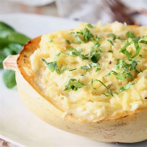 Introducing a fun filled range of shaped macaroni and cheese dinner, with unicorn shapes. Spaghetti Squash Mac and Cheese - WhitneyBond.com