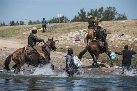 horrified by photos of border agents allegedly whipping migrants official promises investigation