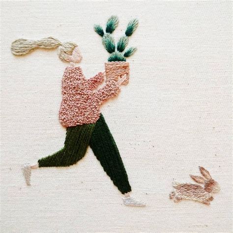 If you're new to embroidery it can be hard to know where to start. Miriam - Embroidery Artist sur Instagram : I'm so happy I ...