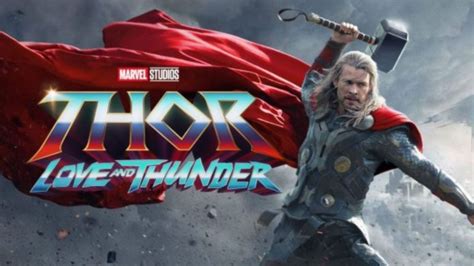 Thor Love And Thunder Chris Hemsworth Pubblica Il Poster Ufficiale