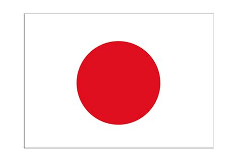 Japan Flag Sticker 3x4 5 Pcs