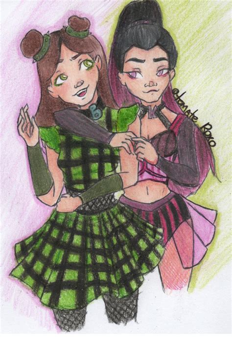 Stunning Fanart Of Anne Boleyn And Katherine Howard From Six The Musical