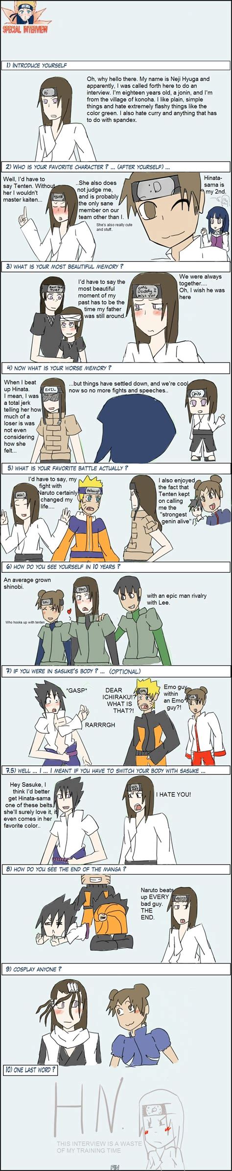 Nejis Interview Meme By Cheese1300 On Deviantart Naruto Shippuden