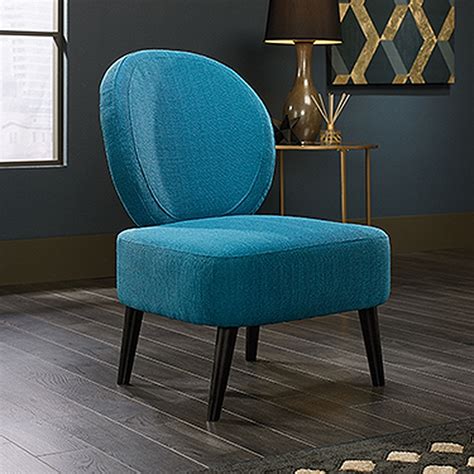 Shop for modern accent chairs at best buy. Contemporary 24" Oval-Back Accent Chair in Pacific Blue ...