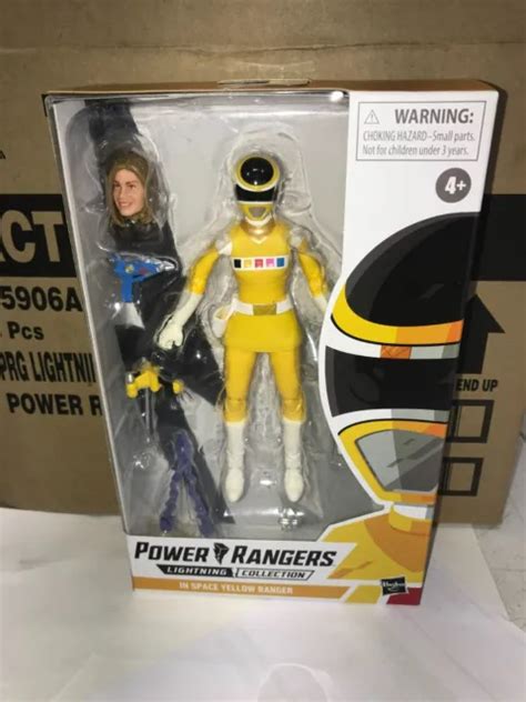 Power Rangers Lightning Collection In Space Yellow Ranger 6 Inch Minty