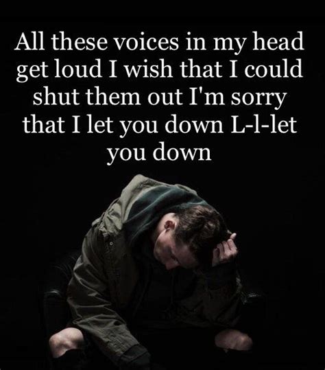 ️ Nf Let You Down Song Lyric Quotes Nf Quotes Nf Lyrics
