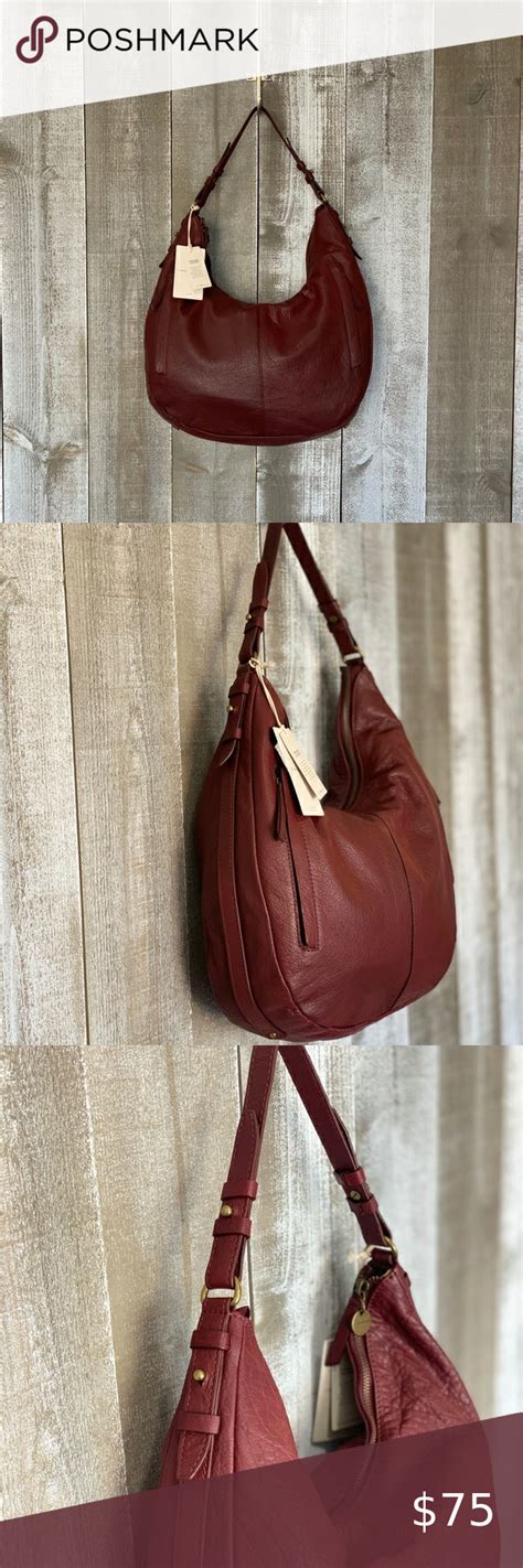 Lucky Brand Genuine Leather Hobo Handbag In 2020 Leather Hobo