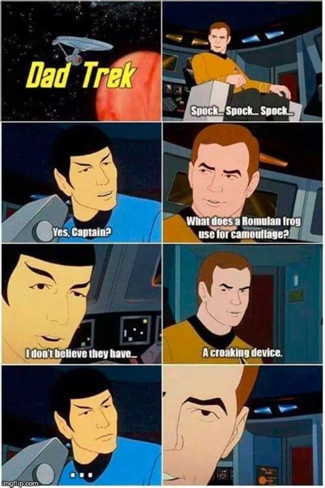 Kinda Funny Image Tagged In Memesstar Trekcaptain Kirkmr Spock