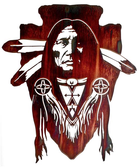 Southwestern Decor And Iron Metal Wall Art Rustic Editions Native American Wall Art Indian