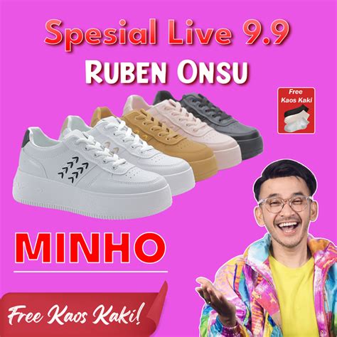 Jual Ruben Onsu X Luxus Sepatu Wanita Import Fashion Kekinian Free