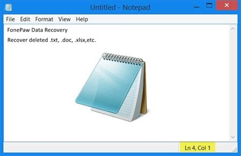 Notepad Recovery Recover Unsaveddeleted Notepad Txt Files