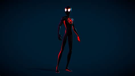 Miles Morales Across The Spider Verse Download Free 3d Model By