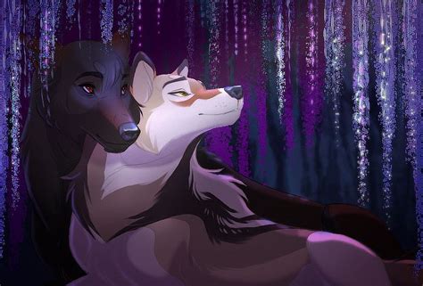 Tazihound Anime Wolf Wolf Love Wolf Artwork