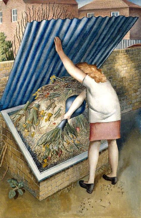 Bbc Your Paintings The Dustbin Stanley Spencer Cookham British Art