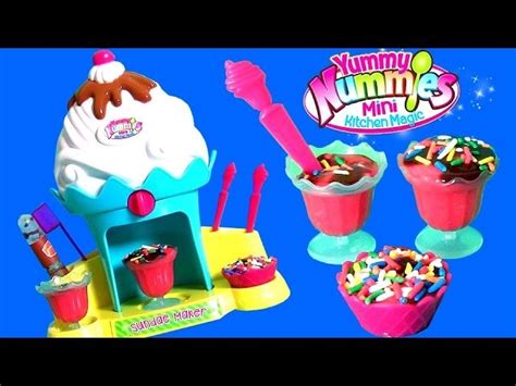 Sundae Maker Toy From Yummy Nummies Mini Kitchen Magic Sundae Maker Diy