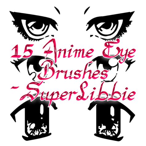 Anime Eyes Photoshop Brushes 2 By Superlibbie On Deviantart