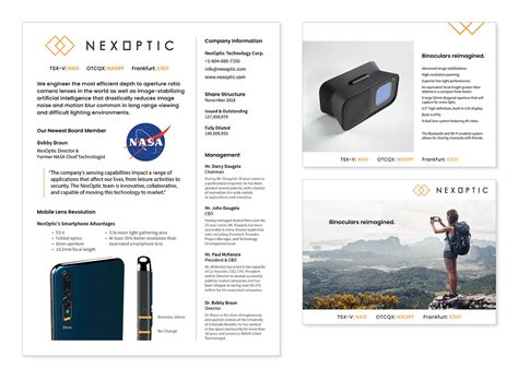 Brand Identity For Nexoptic Technology Corp On Behance