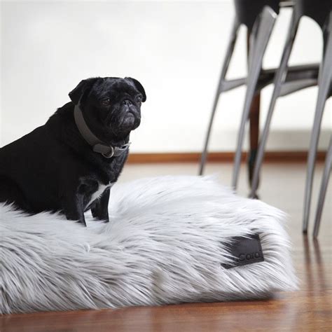This Designer Faux Fur Dog Bed By Miacara Is The Ultimate In Doggy