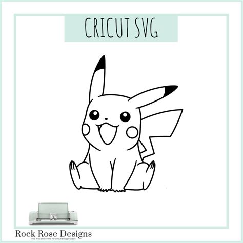 Pikachu Svg For Cricut 325 Svg File Cut Cricut