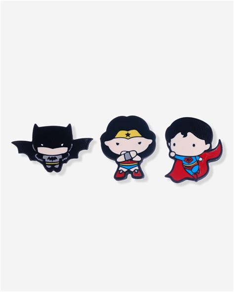 Riachuelo Kit Pins Heróis Dc Comics