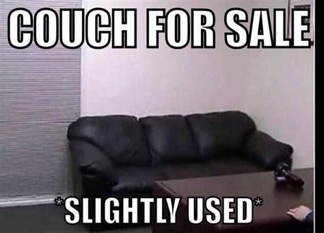 Couch For Saleslightly Used The Casting Couch Know Your Meme