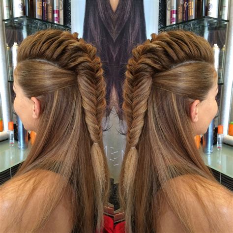 28 Braided Faux Hawk Hairstyles Hairstyle Catalog