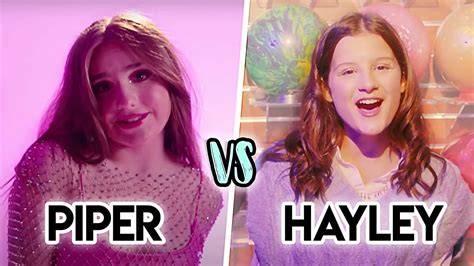 piper rockelle vs hayley leblanc singing battle youtube