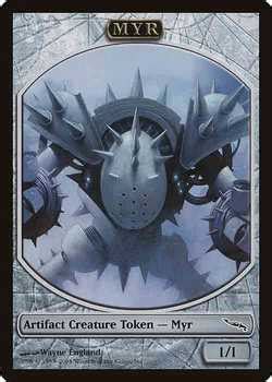 Compare prices for sending money abroad. 1/1 Colorless Myr Artifact Creature Token | MTG.onl Tokens