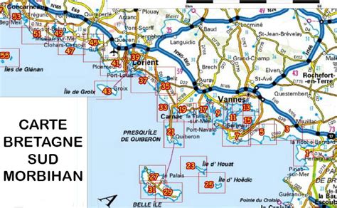 See full list on breizhgo.bzh Carte de Bretagne Sud - Itinéraire » Vacances - Arts ...
