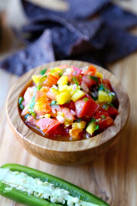 Simple Mango Salsa Recipe / How to Cook Yummy Mango Salsa Recipe