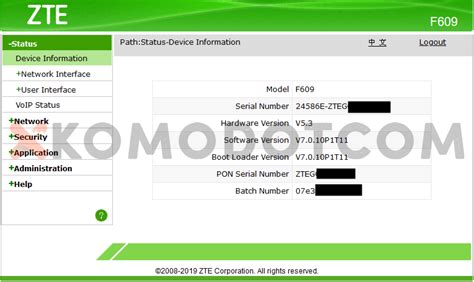 Forgot password to zte zxhn f609 router : Username Pass Modem Zte F609 : Kumpulan Password Username Modem Zte F609 Indihome 2020 Terbaru ...
