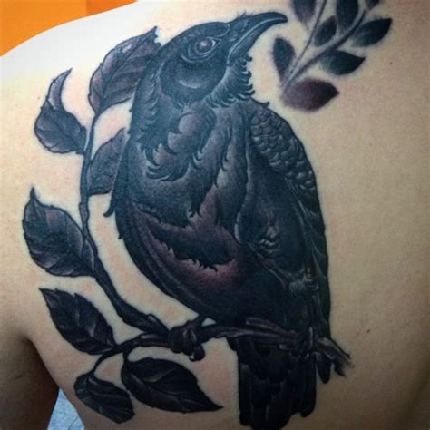 35 Odins Raven Tattoo Designs Images And Pictures