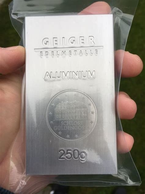 Freshly Minted Sealed 250 Grams 999 Fine Aluminium Catawiki