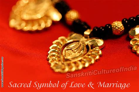 The Mangalsutrasacred Symbol Of Love And Marriage