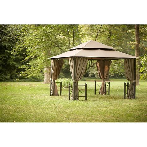 Hampton Bay Replacement Canopy Outdoor Patio For 10 Ft X 10 Ft Arrow