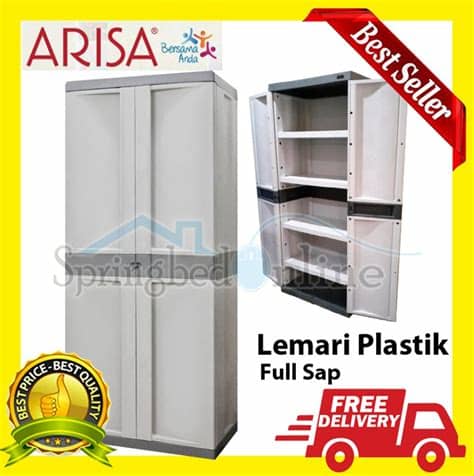 Jual berbagai furniture siap cod daerah. Jual Lemari Plastik Pakaian Gantung Sap Merk Arisa Tebal ...