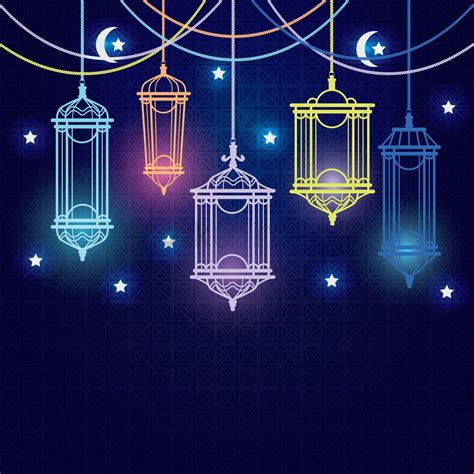 This apps is a specially designed cinta card in your smartphone for you to share during the hari raya. Gambar Hari Raya Blue Background Moon Stars Vector Free ...