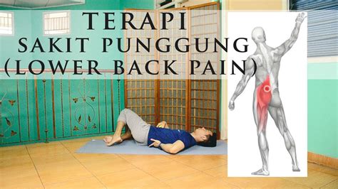 Terapi Sakit Punggung Lower Back Pain Yoga With Akbar Youtube
