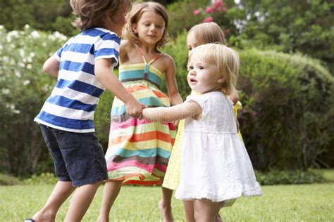 Children Playing Ring Around Rosy Stock Photos Free And Royalty Free