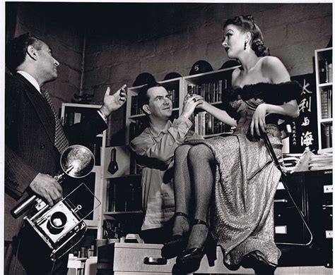 Milton Caniff With Dragonlady Model In Jeff Singhs Milton Caniff