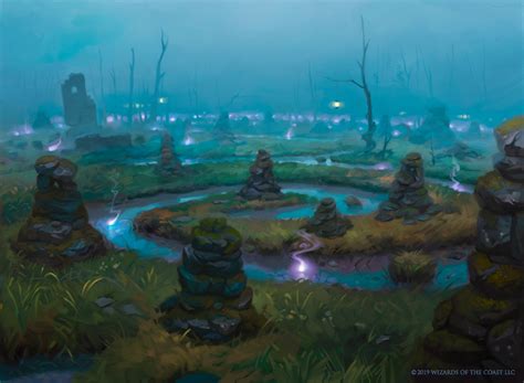 Swamp Throne Of Eldraine Mtg Art Fantasy Art Landscapes Magic Art