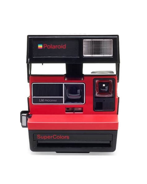 Polaroid 600 Supercolors Red Polagraphcz