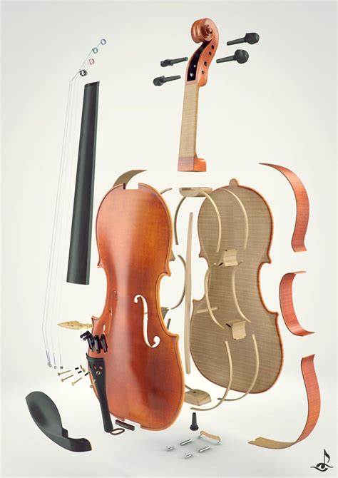 Great Exploded View Of The Violin Cello Violin Art Violin Music Buy