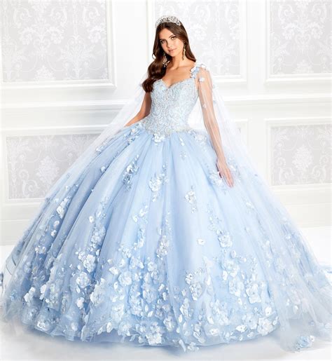 Princesa By Ariana Vara Pr22021nl Quinceanera Dress Light Blue
