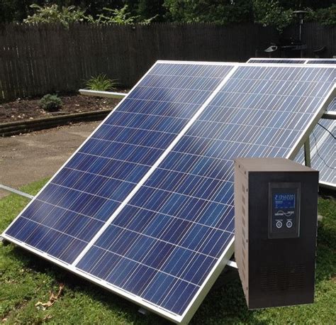 Solar power, of course, only produces electricity in daylight. Whole House 2KW Solar Generator (2,000-Watt AC Output), Powered by 500-Watt 2-Solar Panels (2 ...