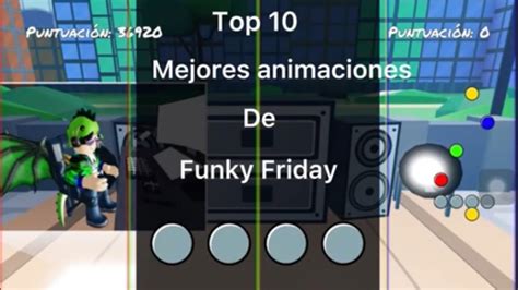 Top 10 Mejores Animaciones De Funky Friday Youtube