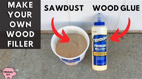 How To Make Wood Filler Youtube