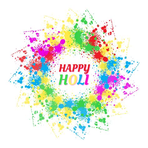 Happy Holi Color Vector Hd Png Images Colorful Happy Holi Vector Png Happy Holi Holi Clipart