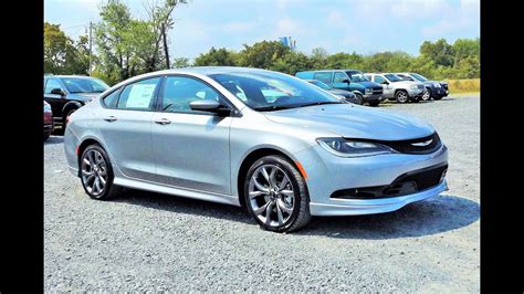 2016 Chrysler 200 S V6 Start Up Review And Tour Youtube